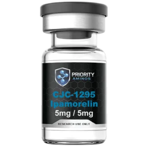 CJC-1295 No DAC Ipamorelin 5mg/5mg peptide vial by Priority Aminos