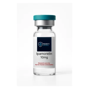 Ipamorelin (RUO) research peptide vial