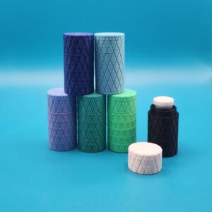 Single 3mL Knurled Vial Holder by Priority Aminos Storage Solutions