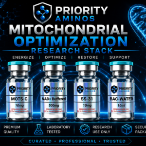 Mitochondrial Optimization Research Stack research bundle by Priority Aminos