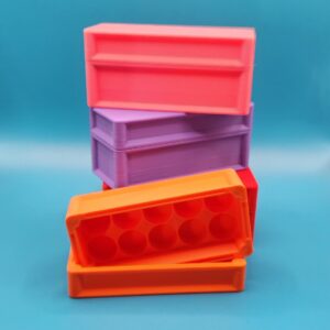 3mL Vial Storage Case MG 10 Slot by Priority Aminos