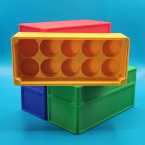 10mL Vial Storage Case MG 10 Slot by Priority Aminos