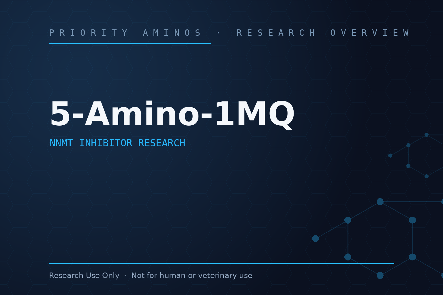 5-Amino-1MQ Research Overview: NNMT Inhibitor Research and Laboratory Interest