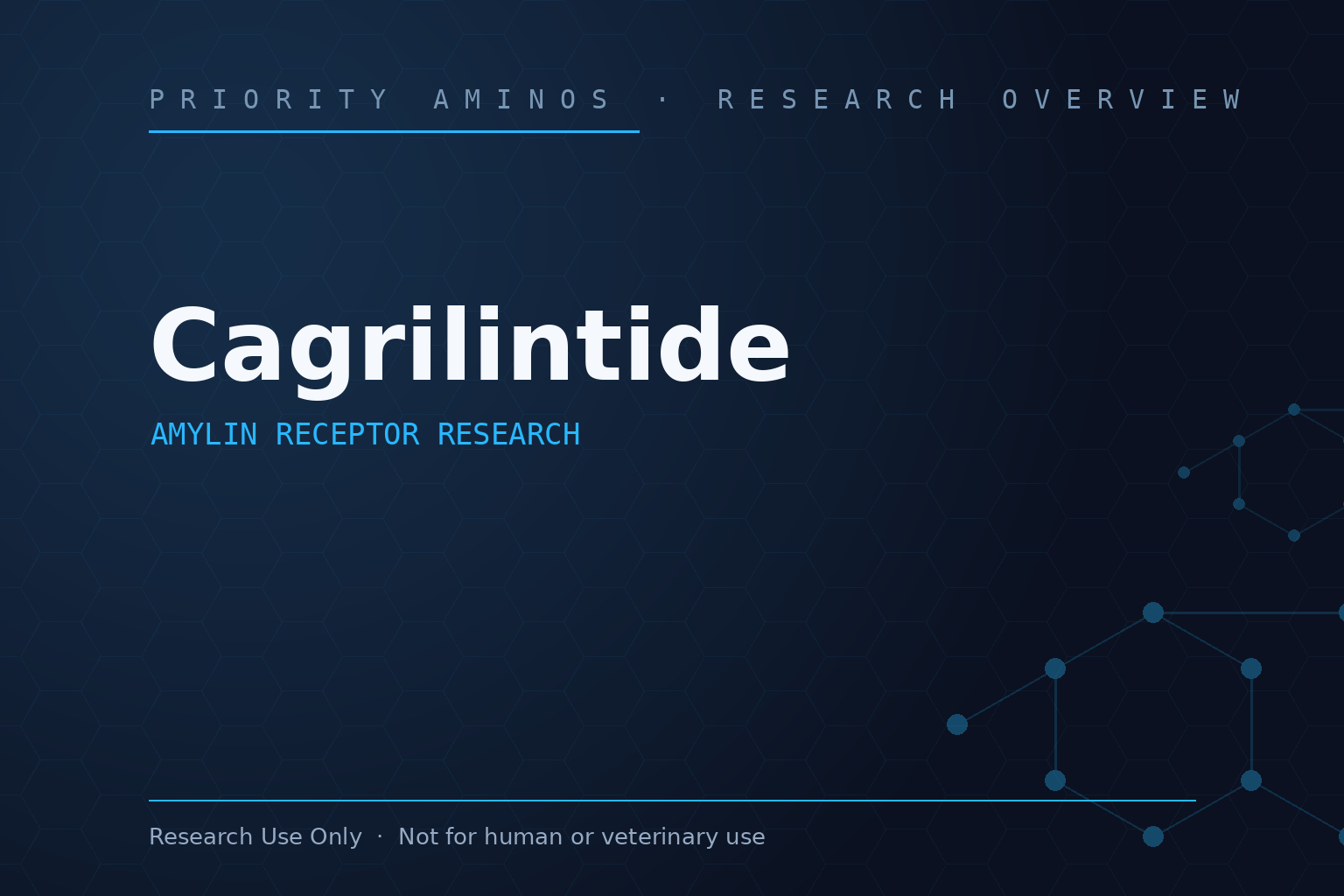 Cagrilintide Research Overview: Amylin Receptor Research and Laboratory Interest