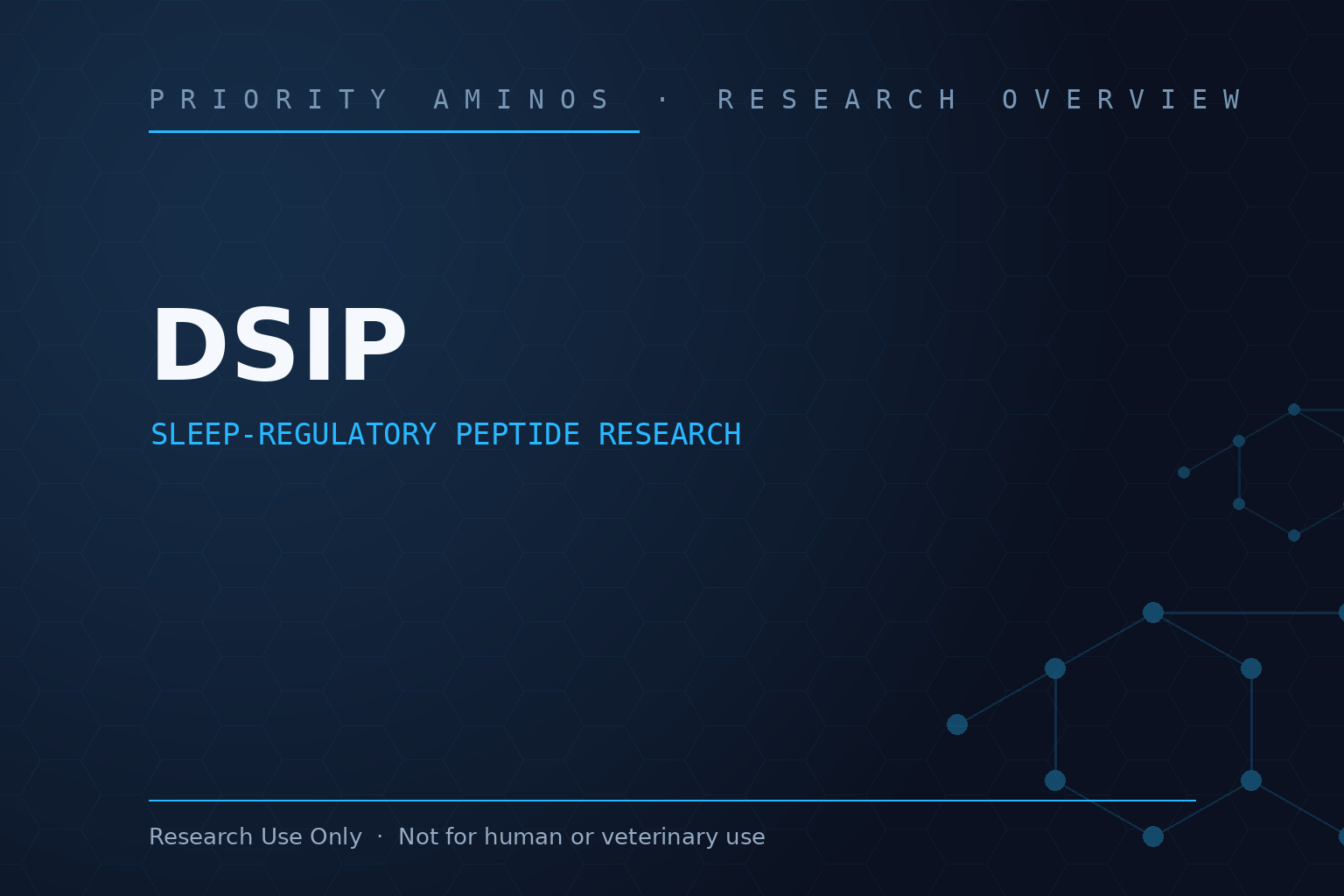 DSIP Research Overview: Sleep-Regulatory Peptide Research and Laboratory Interest
