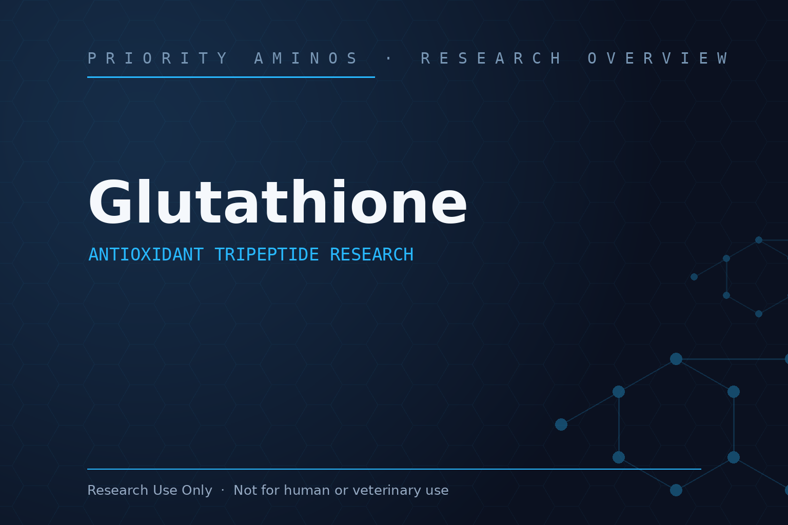 Glutathione Research Overview: Antioxidant Tripeptide Research and Laboratory Interest