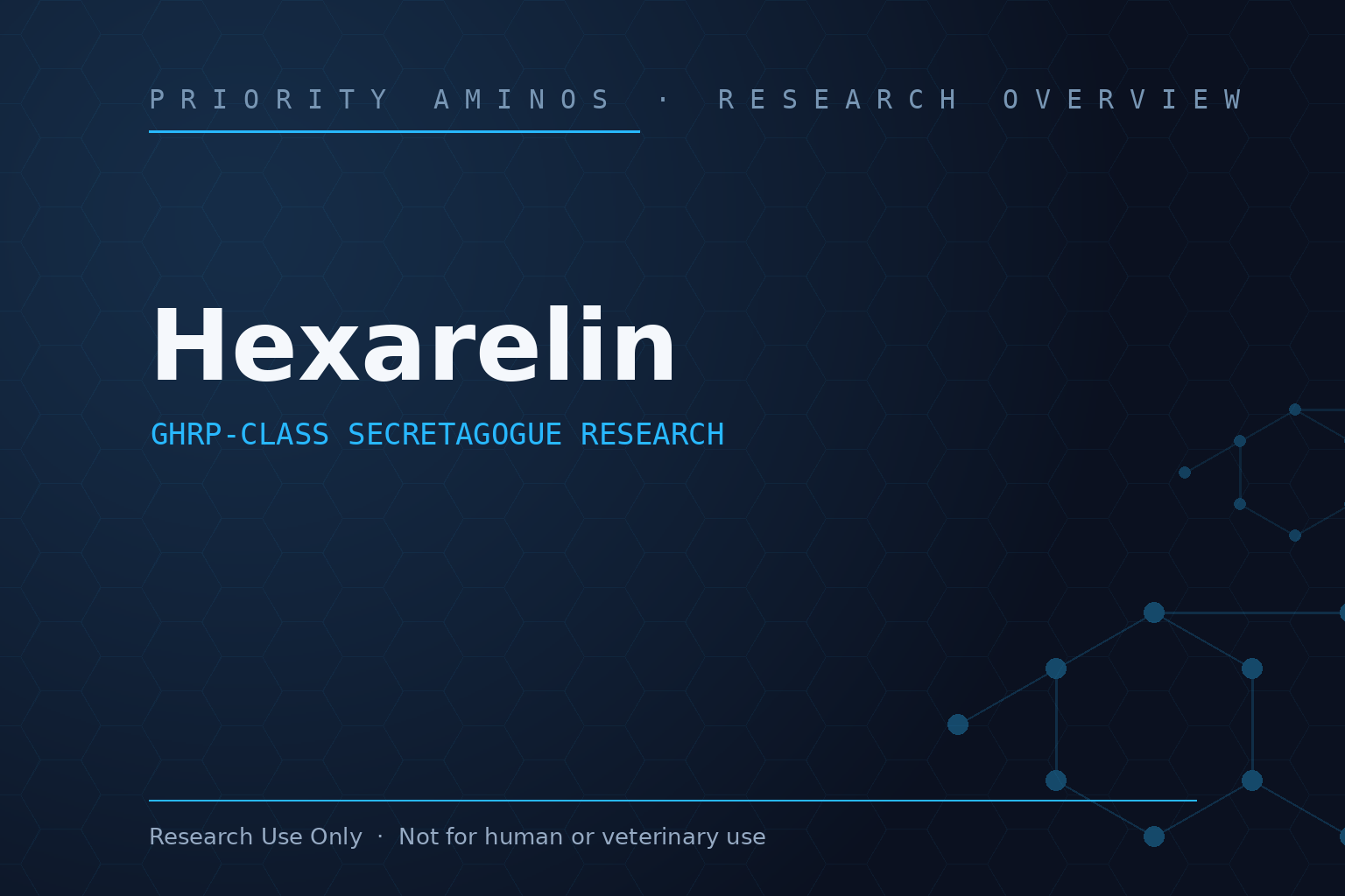 Hexarelin Research Overview: GHRP-Class Secretagogue Research and Laboratory Interest