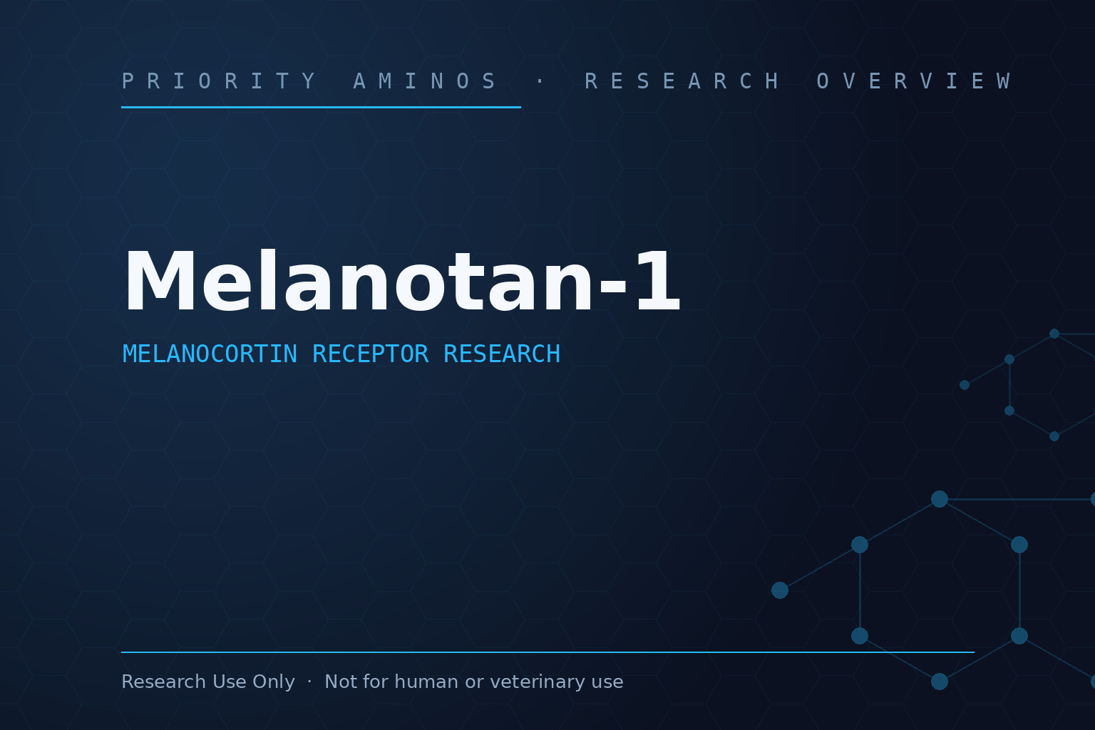 Melanotan-1 Research Overview: Melanocortin Receptor Research and Laboratory Interest